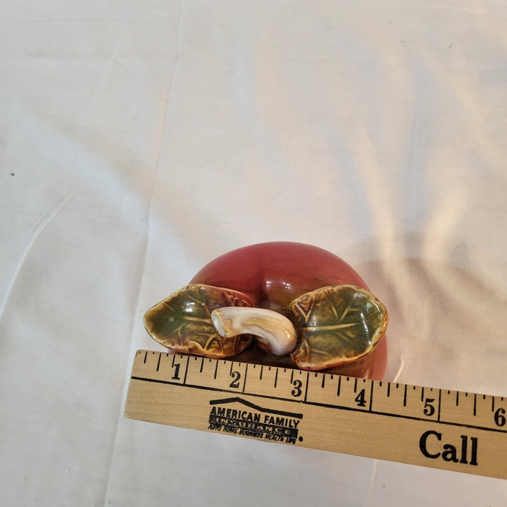 Vintage Ceramic Apple Kitchen Scrubbie Sponge or Soap Holder Grannycore - Picture 8 of 8